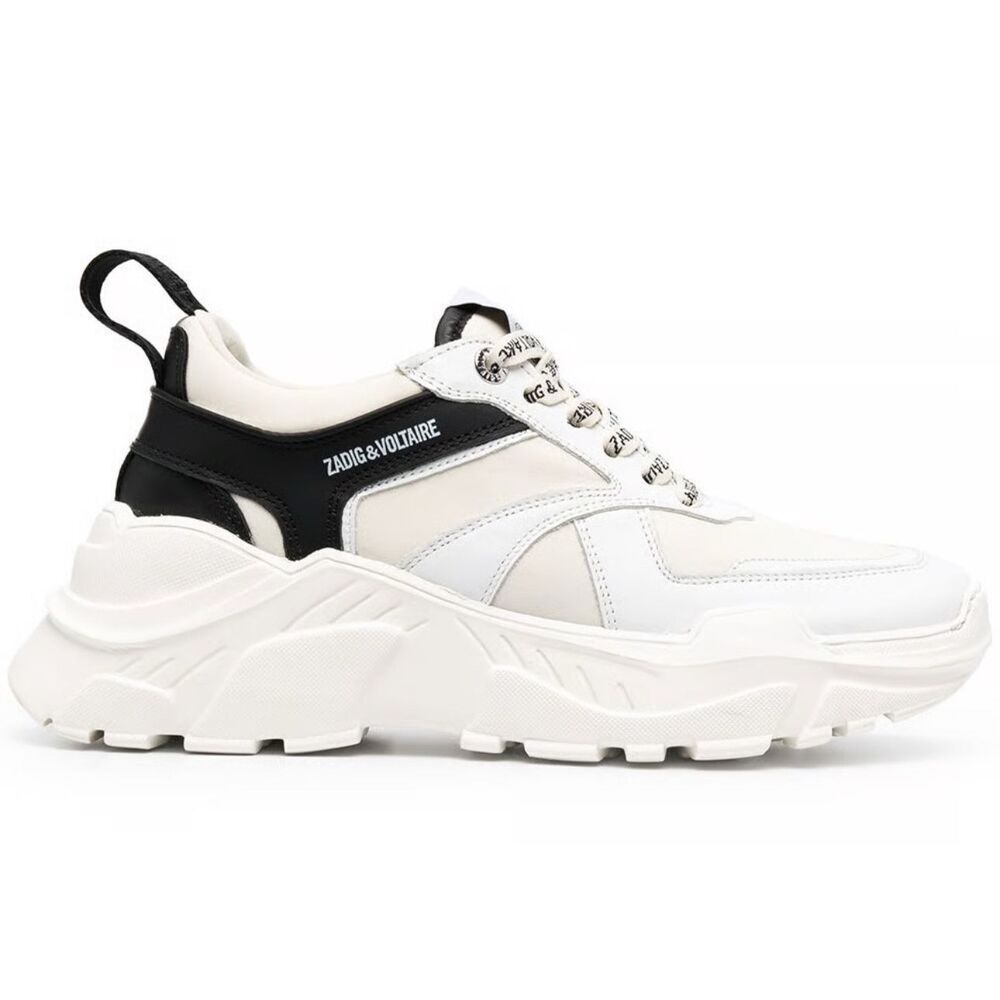 ZADIG&VOLTAIRE  Future Contrast Strap Sneakers, Sz 40 Us 9/9.5 $400